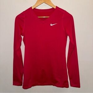 Nike Dri-Fit Long Sleeve Athletic Top First Layer Girls Extra Large